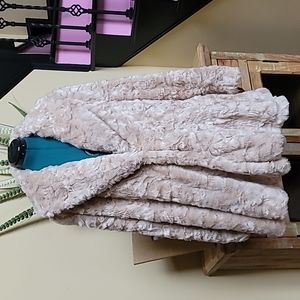 Like New Free People Faux Fur Bliss Coat - SZ M